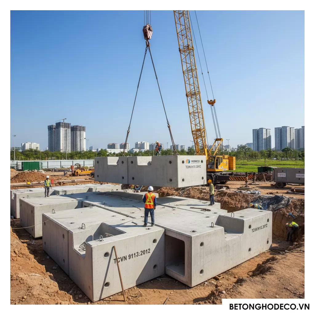 HODECO giải pháp - Lắp ghép hạ tầng đô thị