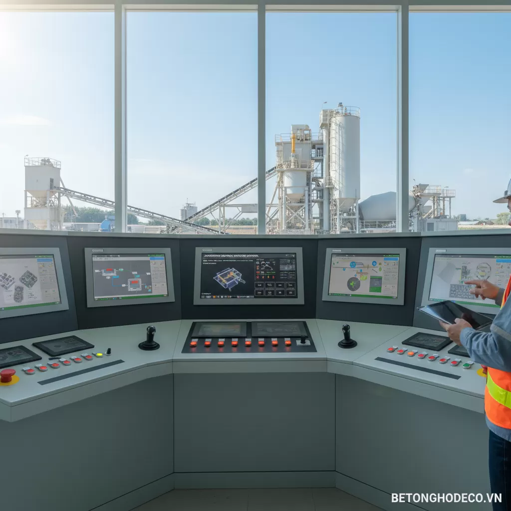 trình vận hành - Bảng điều khiển tự động